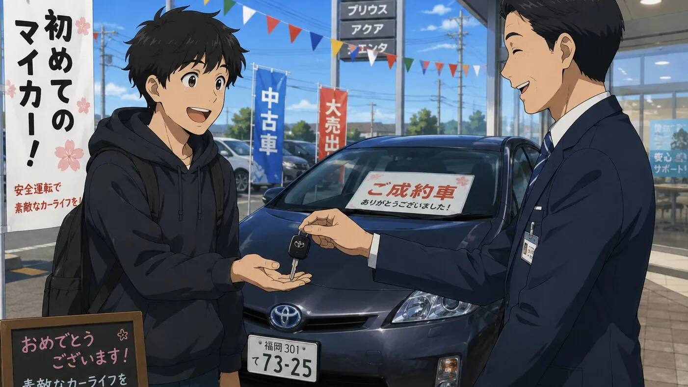 Wie man ein Auto in Japan kauft